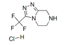 3-(三氟甲基)-5,6,7,8-四氢-[1,2,4]三唑并[4,3-a]吡嗪盐酸盐
（西他列汀）