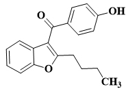 (2-Butyl-benzofuran-3-yl)-(4-hydroxy-phenyl)-methanone      
