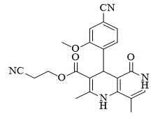 2-cyanoethyl 4-(4-cyano-2-methoxyphenyl)-2,8-dimethyl-5-oxo-...