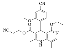 2-cyanoethyl 4-(4-cyano-2-methoxyphenyl)-5-ethoxy-2,8-dimeth...