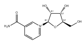 Nicotinamide riboside chloride
(NR)
